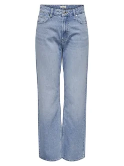 ONLMADDIE EX HW WIDE DNM TAI ENT light blue denim
