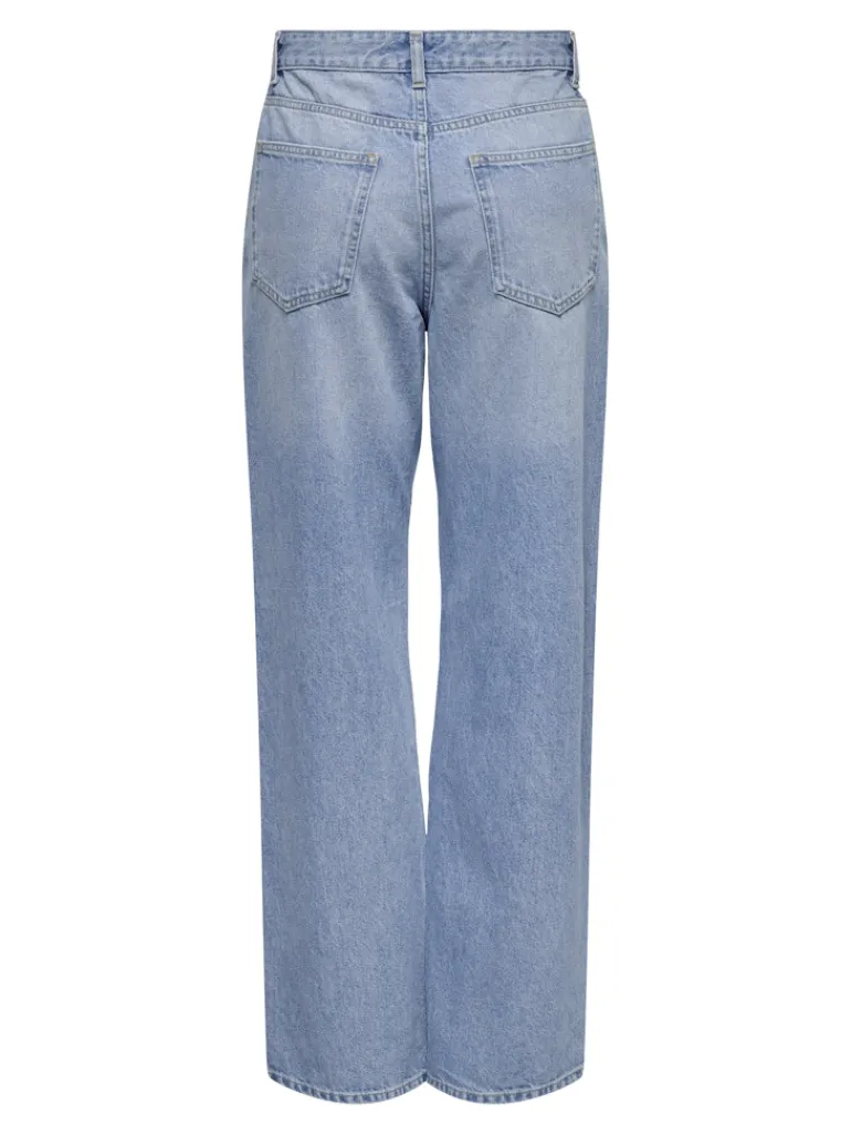 ONLMADDIE EX HW WIDE DNM TAI ENT light blue denim