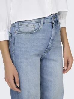 ONLMADDIE EX HW WIDE DNM TAI ENT light blue denim