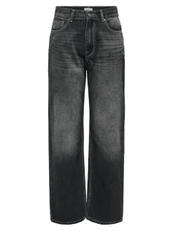 ONLMADDIE EX HW WIDE DNM TAI ENT grey denim