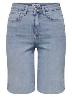 ONLMADISON BLUSH HW SHORTS DNM CRO light blue denim