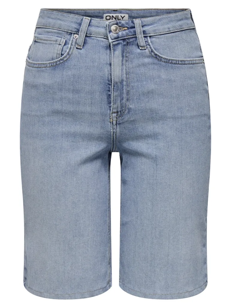 ONLMADISON BLUSH HW SHORTS DNM CRO light blue denim