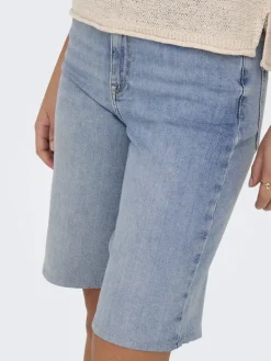 ONLMADISON BLUSH HW SHORTS DNM CRO light blue denim