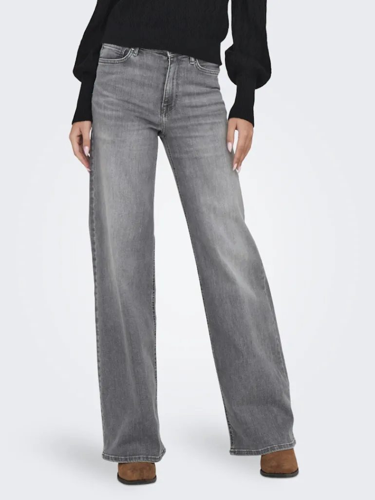 ONLMADISON BLUSH HW WID DNM REA0938 NOOS light grey denim