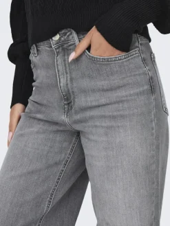ONLMADISON BLUSH HW WID DNM REA0938 NOOS light grey denim