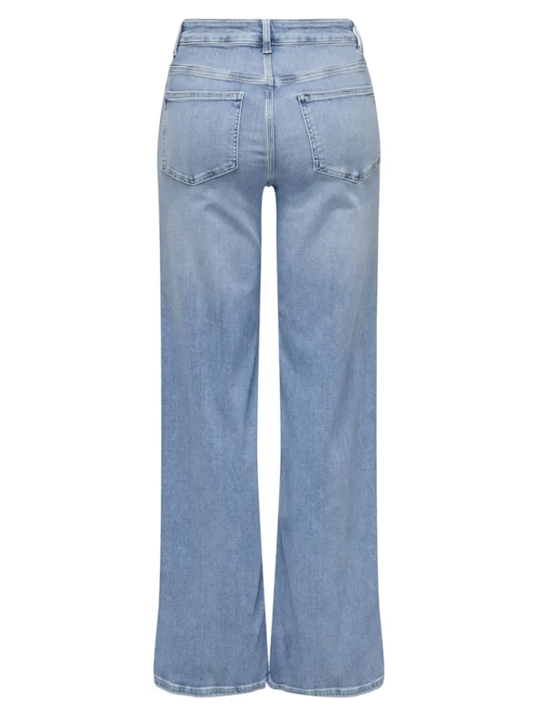 ONLMADISON BLUSH HW WIDE DNM CRO371 NOOS light blue denim