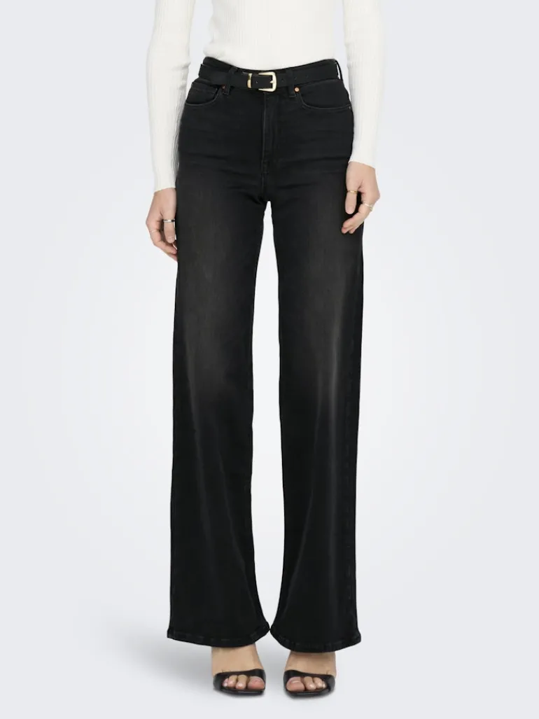 ONLMADISON BLUSH HW WIDE DNM CRO099 NOOS washed black