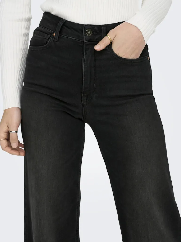 ONLMADISON BLUSH HW WIDE DNM CRO099 NOOS washed black