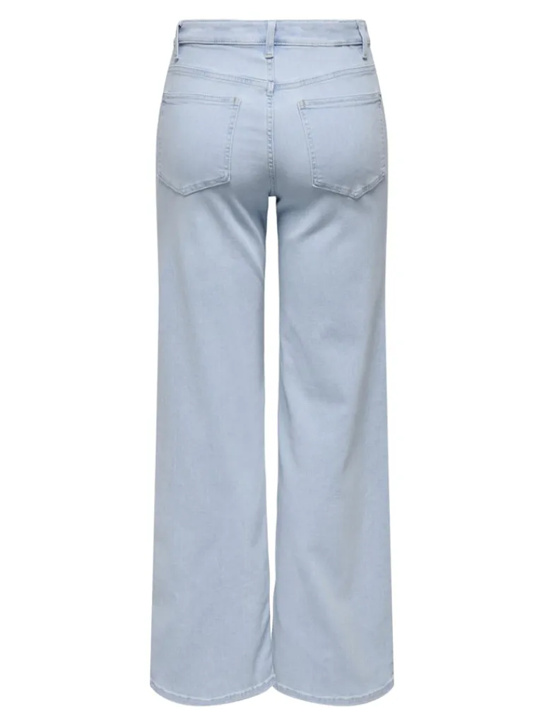 ONLMADISON BLUSH HW WIDE DNM CRO495 NOOS light blue bleached denim