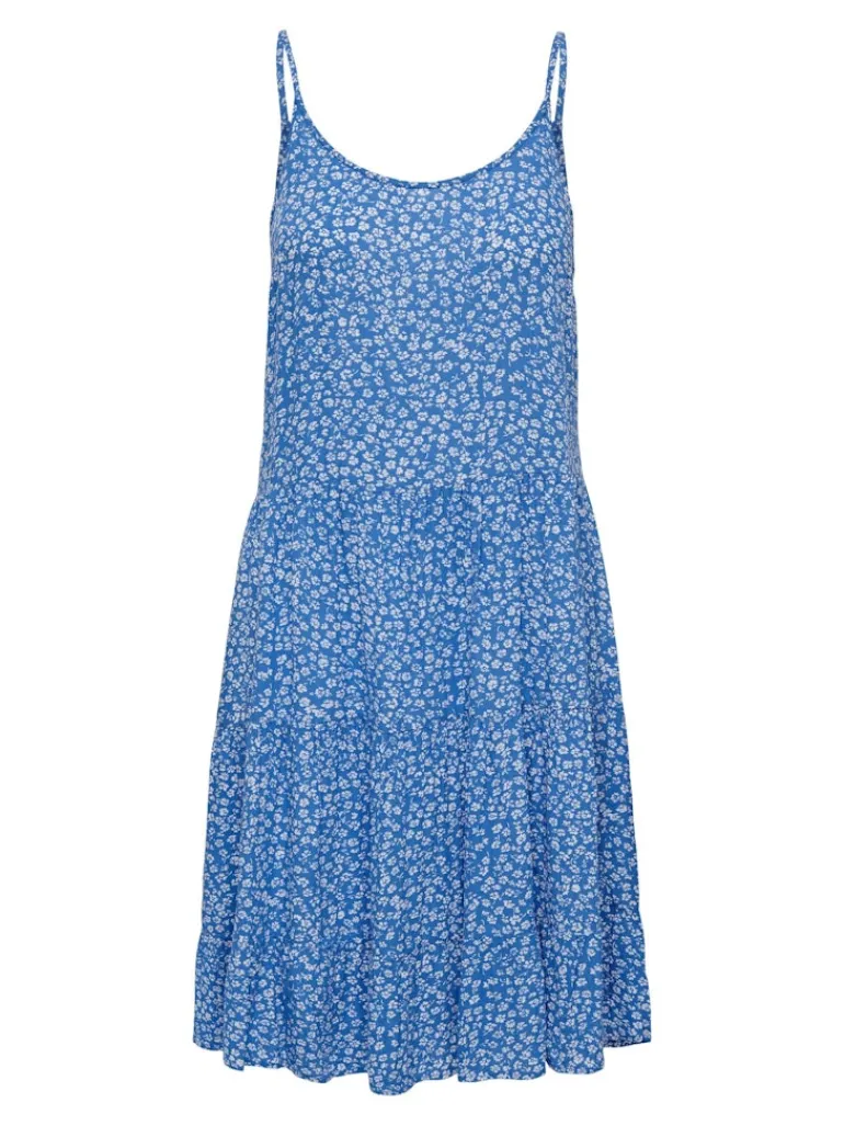 ONLMAJ LIFE S/L AOP SHORT DRESS WVN NOOS marina
