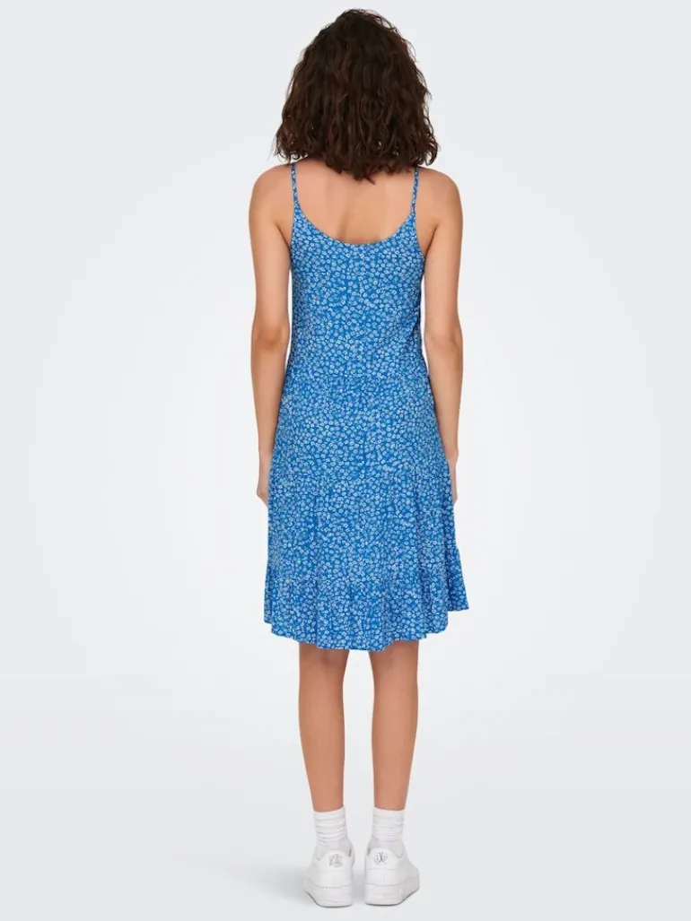 ONLMAJ LIFE S/L AOP SHORT DRESS WVN NOOS marina