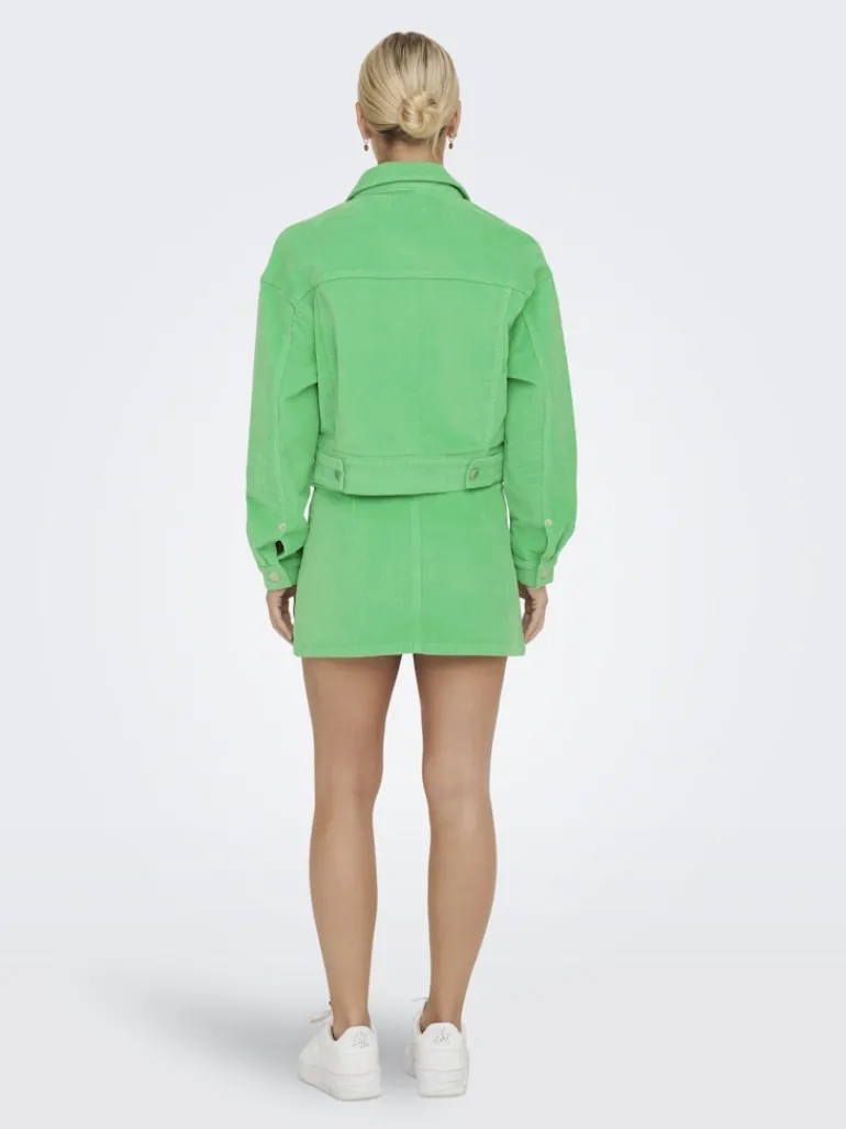 ONLMALIBU-GLOBAL L/S CORD JACKET CC PNT spring bud