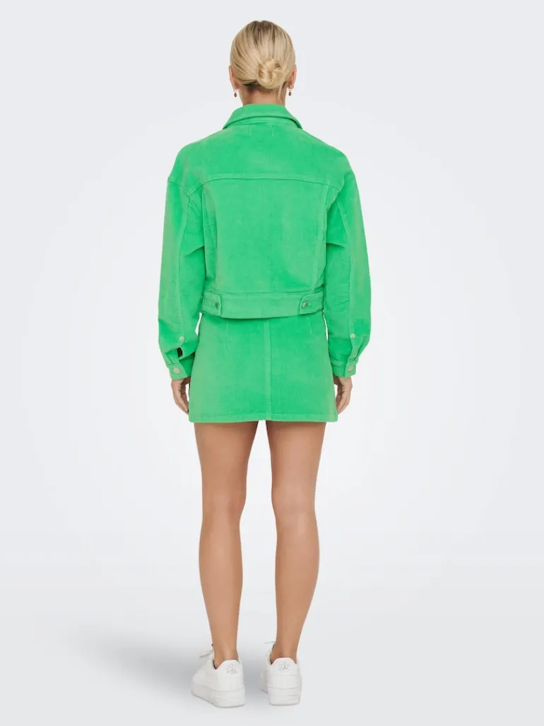 ONLMALIBU-GLOBAL L/S CORD JACKET CC PNT spring bud