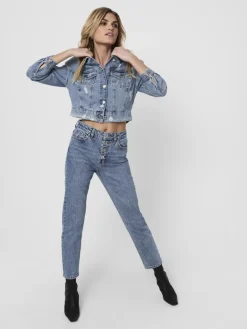ONLMALIBU LS DNM JACKET BJ157 NOOS medium blue denim