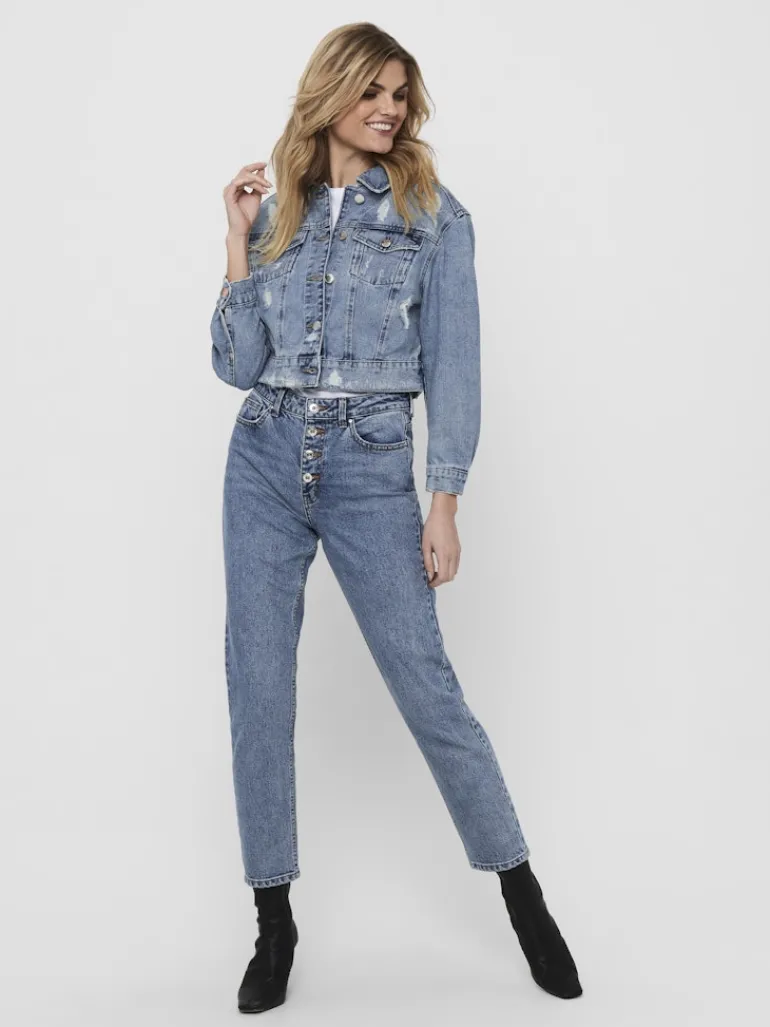 ONLMALIBU LS DNM JACKET BJ157 NOOS medium blue denim
