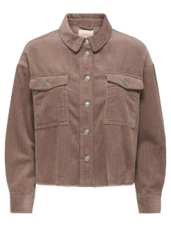 ONLMARINA-ENY LIFE L/S CORD JACKET PNT myristica