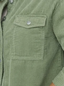 ONLMARINA-ENY LIFE L/S CORD JACKET PNT seagrass