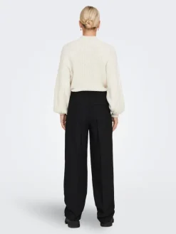 ONLMATHILDE HW WIDE PANT TLR NOOS black