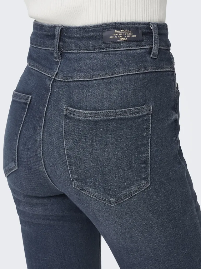 ONLMILA HW SK ANK DNM BJ407 NOOS blue black denim