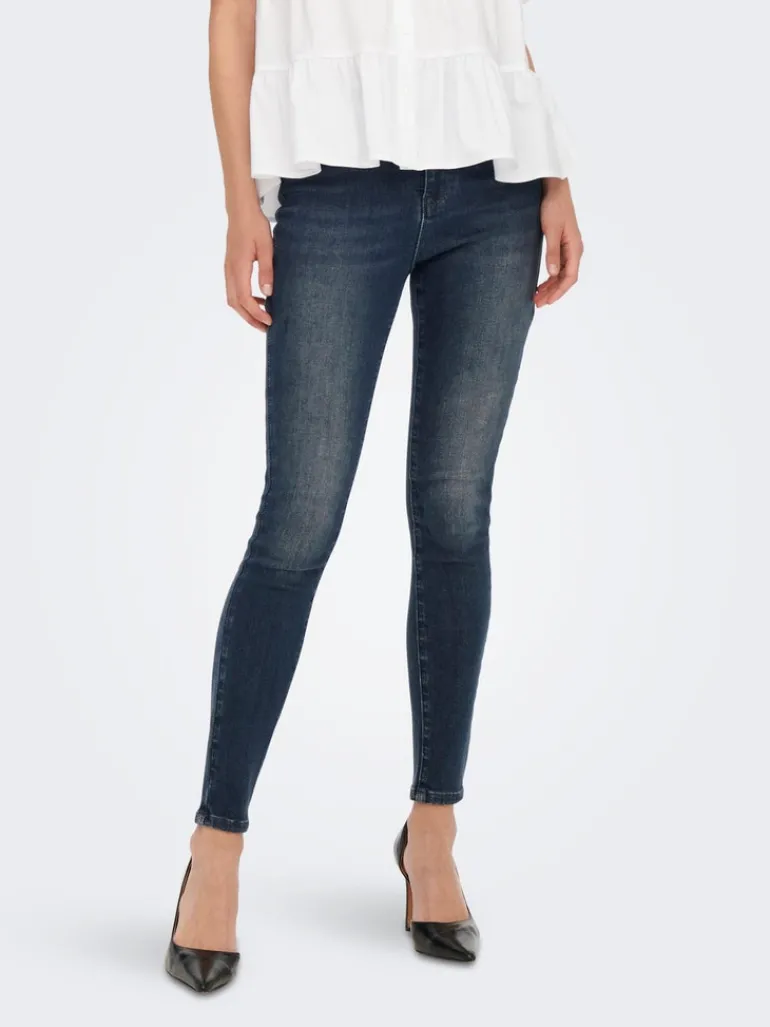 ONLMILA HW SK ANK DNM BJ407 NOOS blue black denim