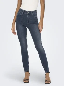 ONLMILA HW SK ANK DNM BJ407 NOOS blue black denim
