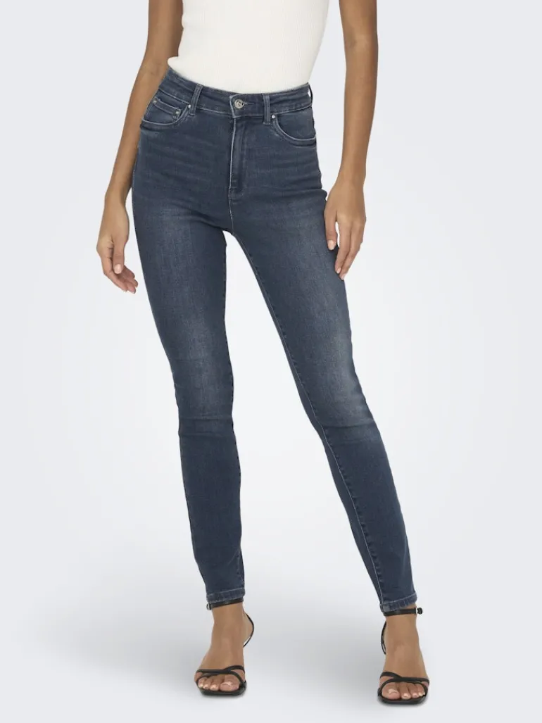 ONLMILA HW SK ANK DNM BJ407 NOOS blue black denim