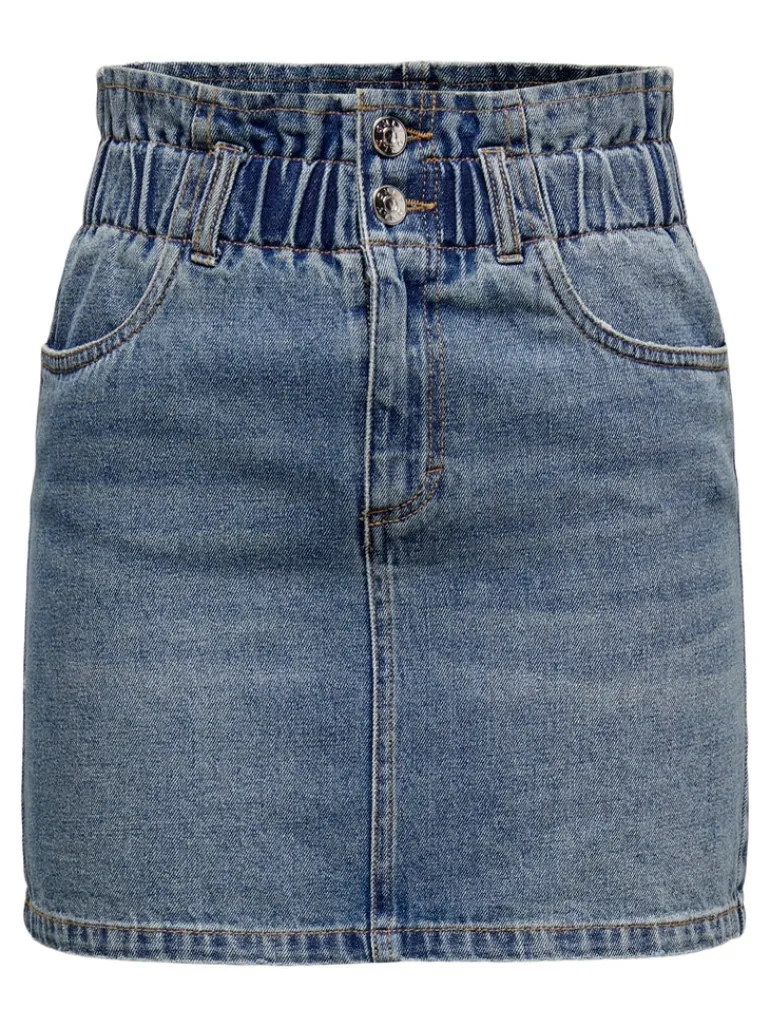 ONLMILLIE HW MINI PAPER DNM SKIRT NOOS medium blue denim