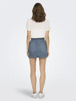 ONLMILLIE HW MINI PAPER DNM SKIRT NOOS medium blue denim