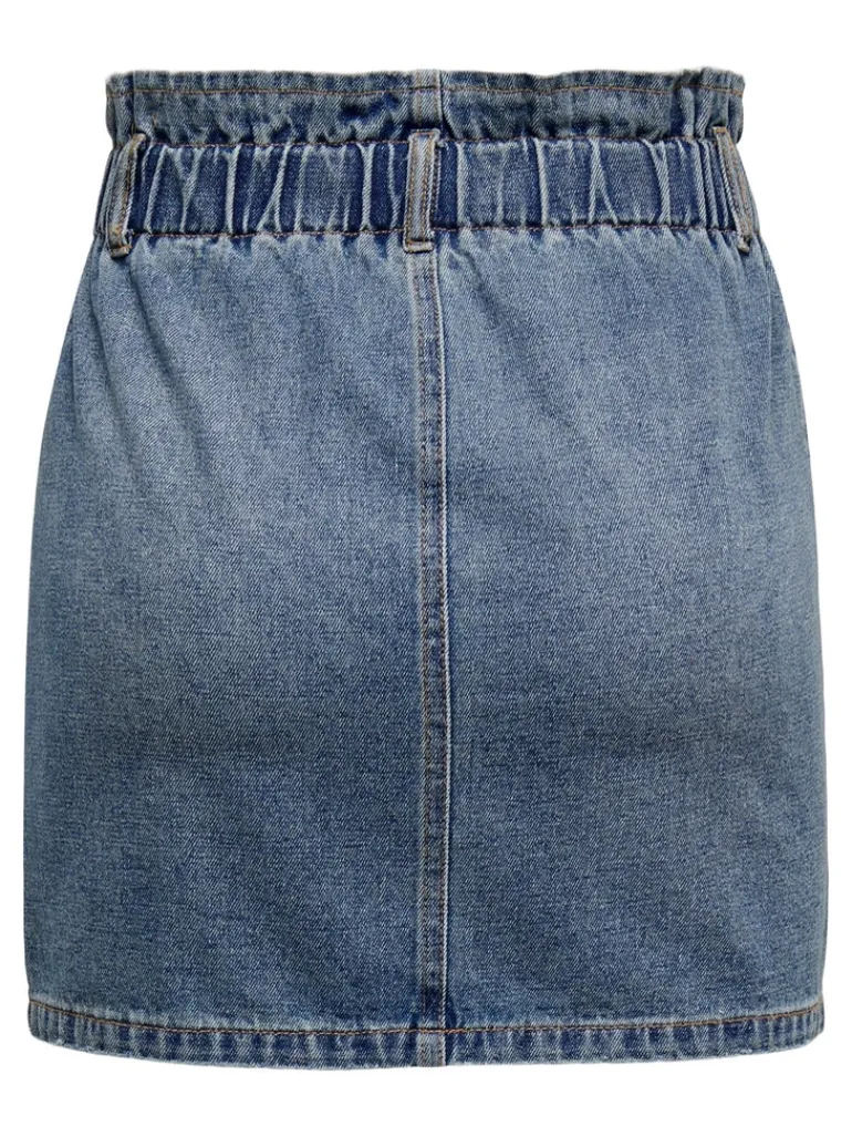 ONLMILLIE HW MINI PAPER DNM SKIRT NOOS medium blue denim