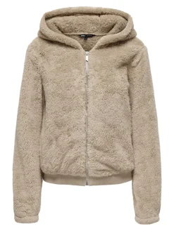 ONLNEWANNA CONTACT SHERPA JKT OTW NOOS humus