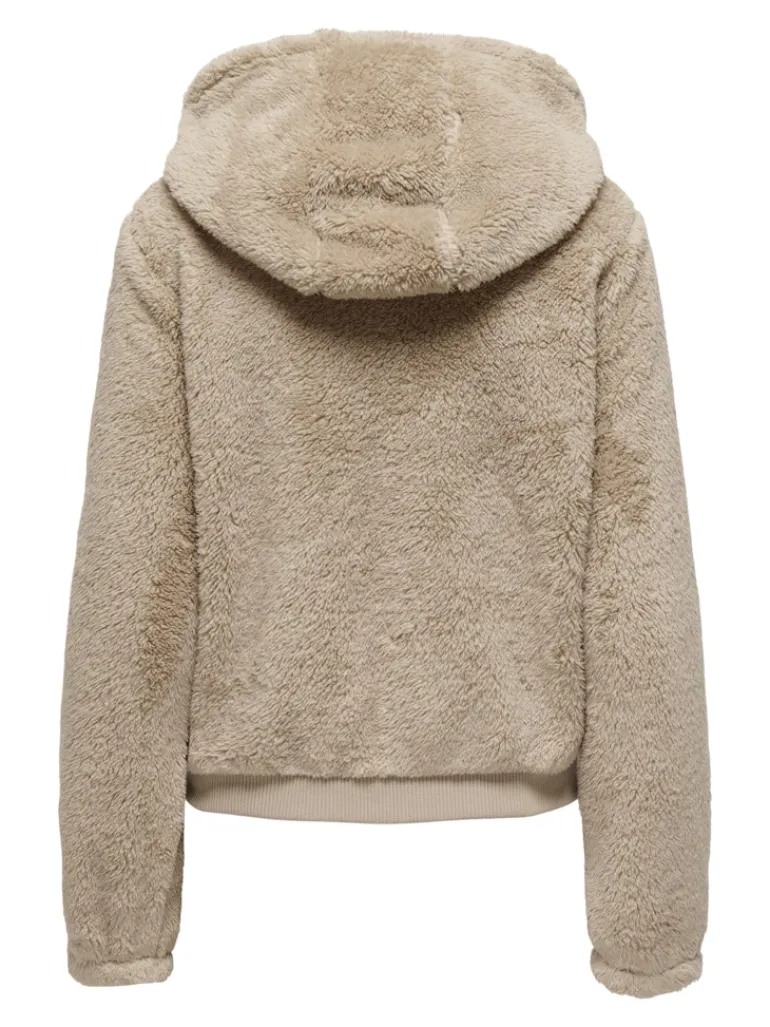 ONLNEWANNA CONTACT SHERPA JKT OTW NOOS humus