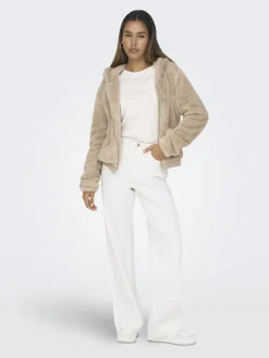 ONLNEWANNA CONTACT SHERPA JKT OTW NOOS humus