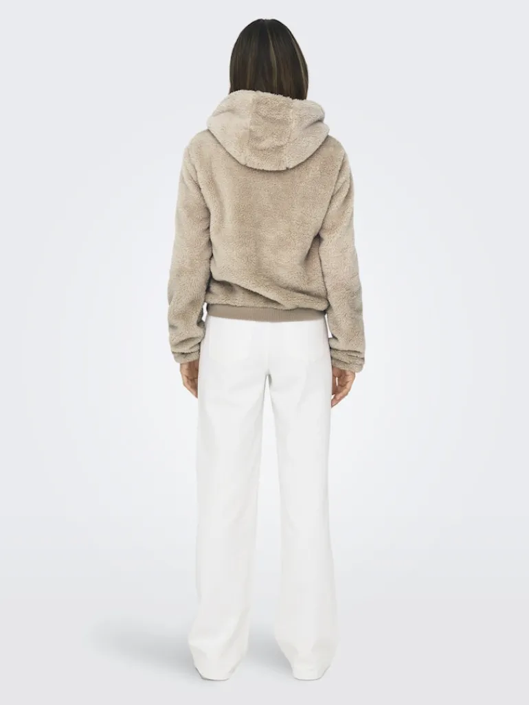 ONLNEWANNA CONTACT SHERPA JKT OTW NOOS humus