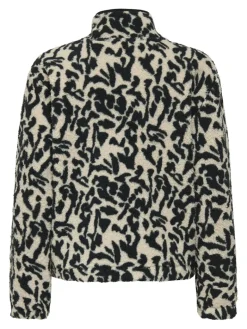 ONLNEW DALLAS L/S HIGHNECK ZIP SWT NOOS black