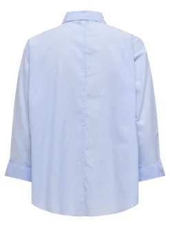 ONLNEW GRACE JULIE LIFE LS STO SHIRT WVN bright white