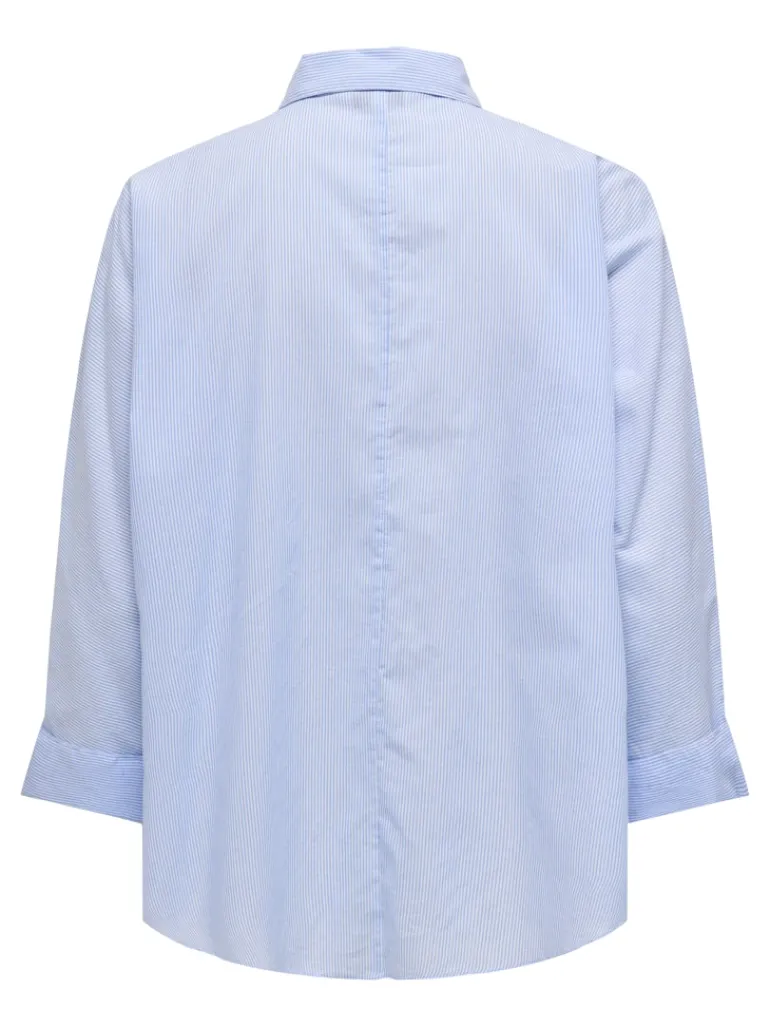 ONLNEW GRACE JULIE LIFE LS STO SHIRT WVN bright white