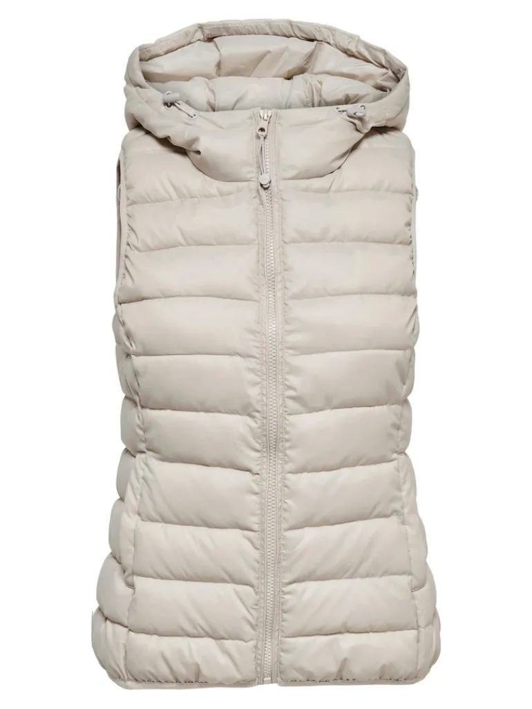 ONLNEWTAHOE HOOD WAISTCOAT OTW NOOS pumice stone