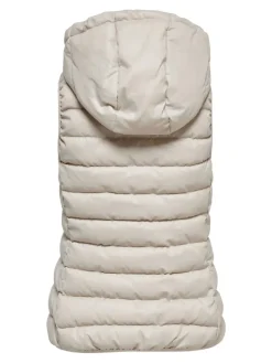 ONLNEWTAHOE HOOD WAISTCOAT OTW NOOS pumice stone