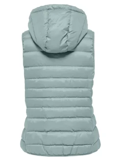ONLNEWTAHOE HOOD WAISTCOAT OTW NOOS gray mist