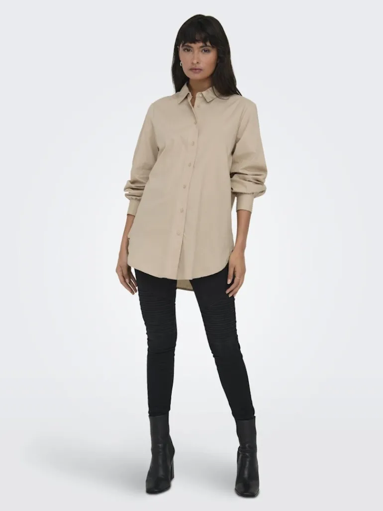 ONLNORA NEW L/S SHIRT WVN NOOS nomad