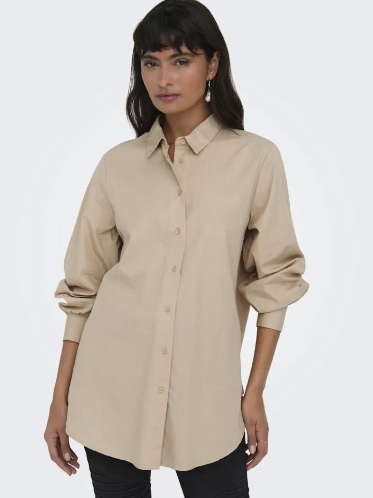 ONLNORA NEW L/S SHIRT WVN NOOS nomad