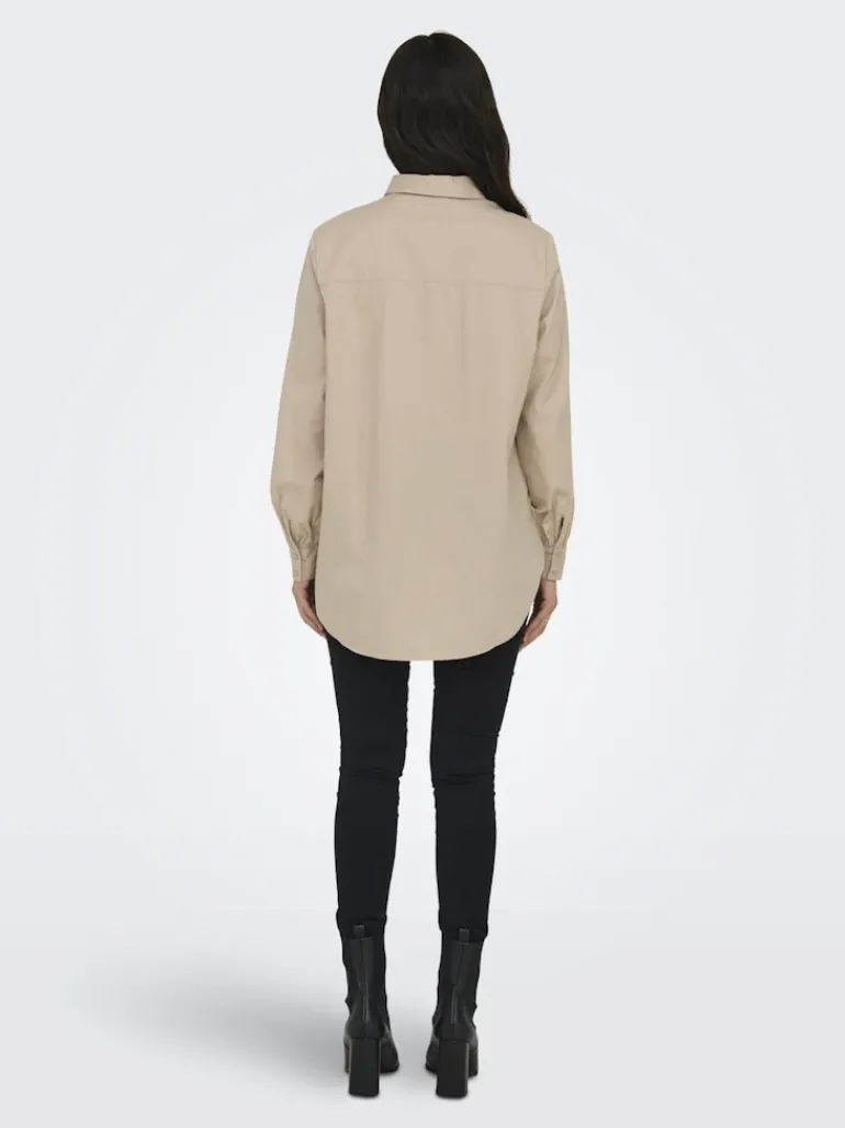 ONLNORA NEW L/S SHIRT WVN NOOS nomad