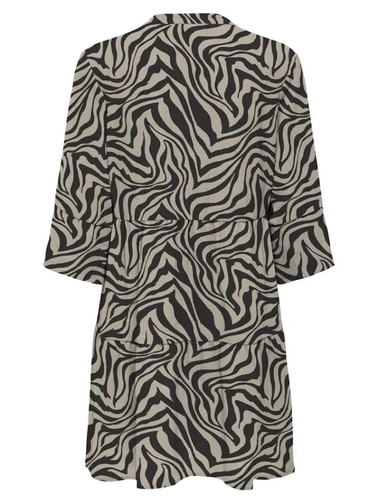 ONLNOVA LIFE VIS THEA SLEEVE DRESS AOP trench coat
