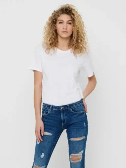 ONLONLY LIFE S/S TOP NOOS 2 PACK black