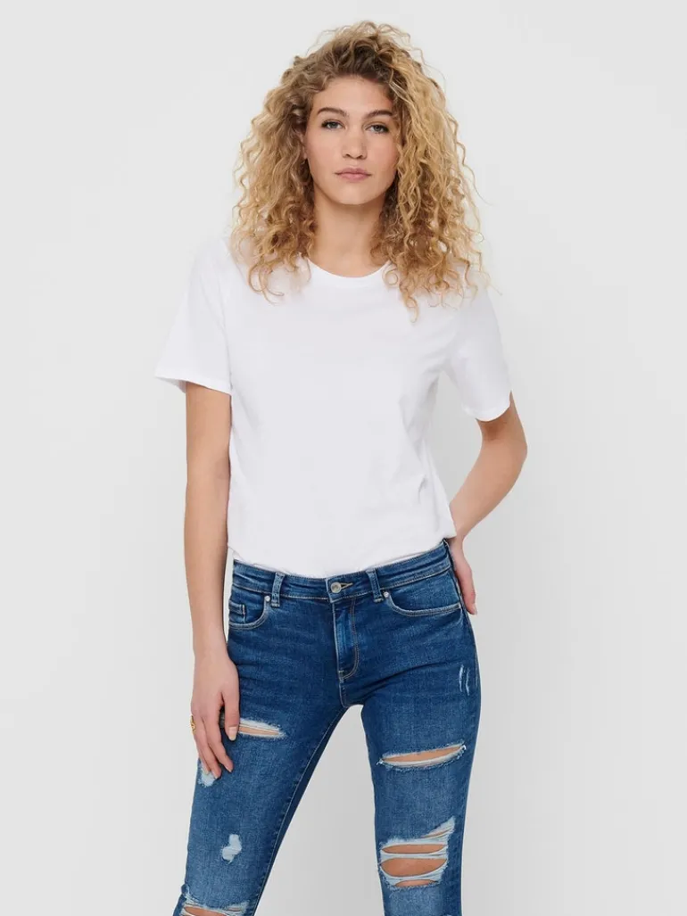 ONLONLY LIFE S/S TOP NOOS 2 PACK black