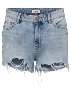 ONLPACY HW DNM SHORTS NOOS light blue denim