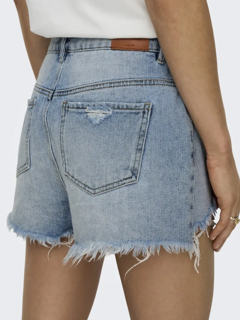 ONLPACY HW DNM SHORTS NOOS light blue denim