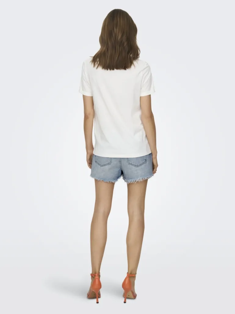 ONLPACY HW DNM SHORTS NOOS light blue denim