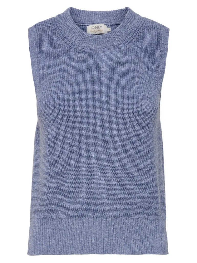 ONLPARIS LIFE VEST KNT NOOS sky blue