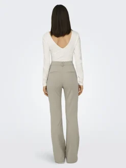 ONLPEACH MW FLARED PANT TLR NOOS string